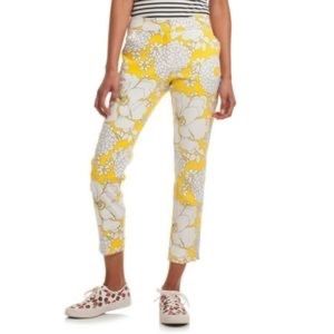 NWT Adorable Trina Turk Cedar Forest Capri Ankle pant